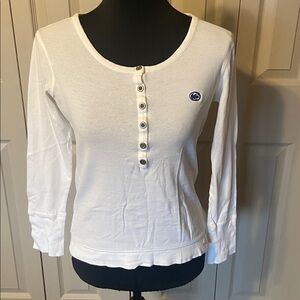 Cutter & Buck Penn State Nittany Lions Women's Size Small Long Sleeve Knit Shirt